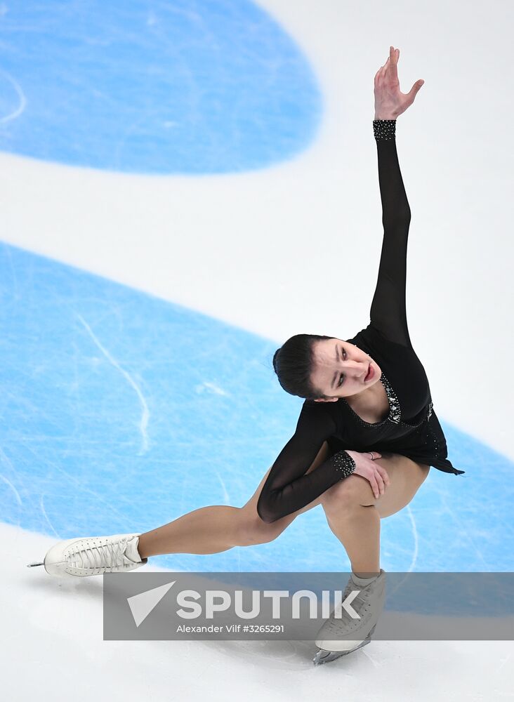 Russian Figure Skating Championships. Women's free skate