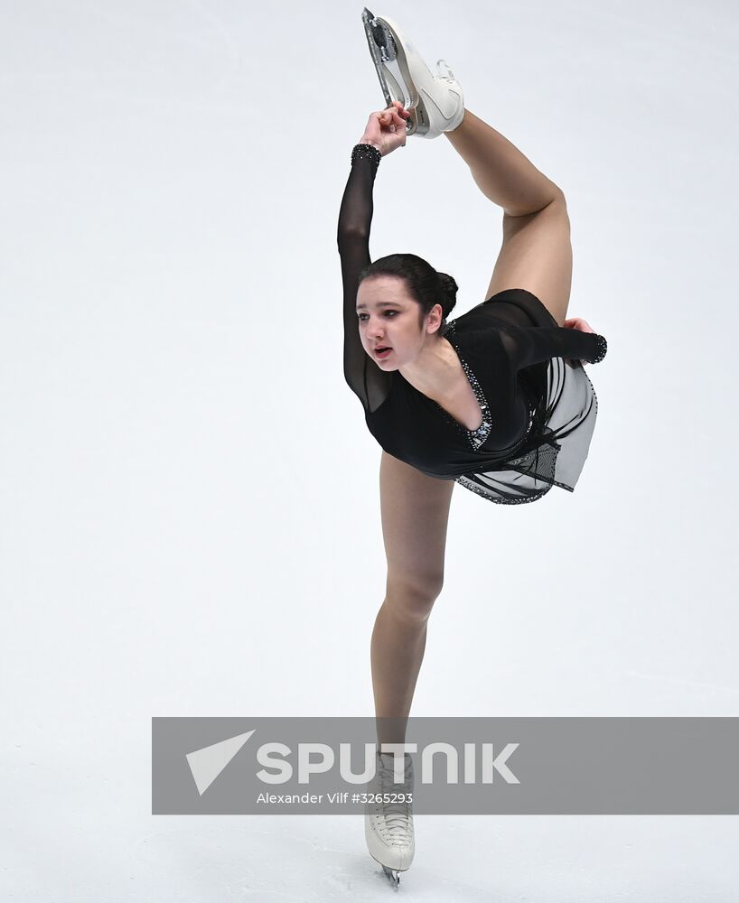 Russian Figure Skating Championships. Women's free skate