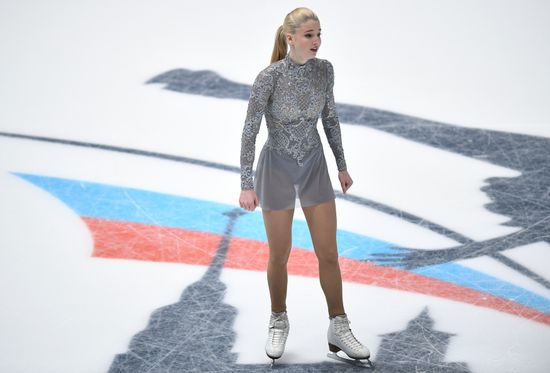 Russian Figure Skating Championships. Women's free skate