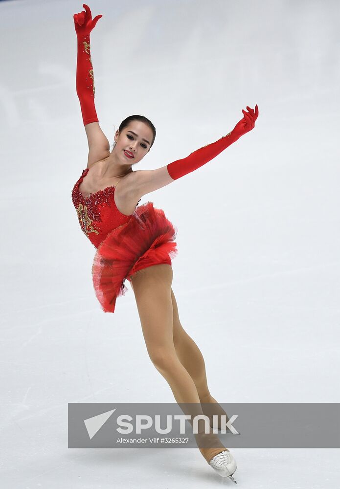 Russian Figure Skating Championships. Women's free skate