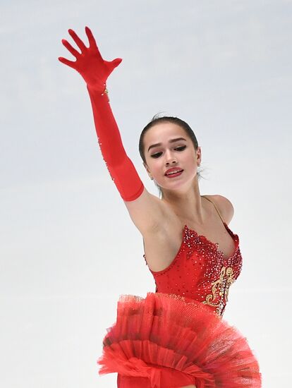 Russian Figure Skating Championships. Women's free skate
