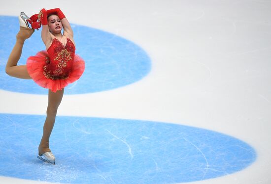 Russian Figure Skating Championships. Women's free skate