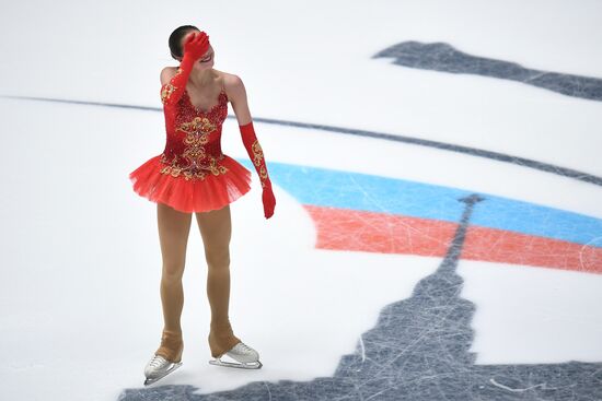 Russian Figure Skating Championships. Women's free skate