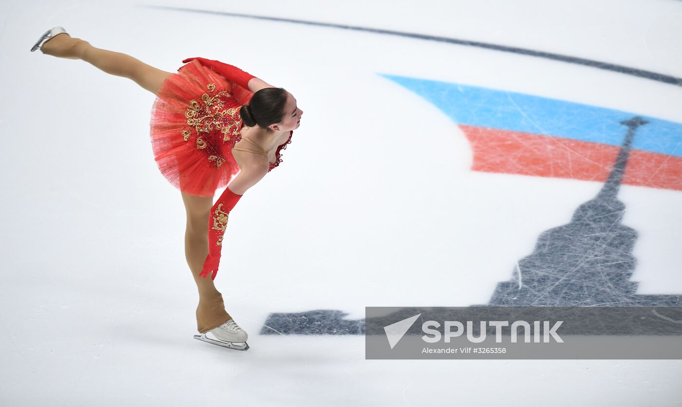 Russian Figure Skating Championships. Women's free skate