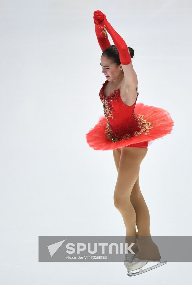 Russian Figure Skating Championships. Women's free skate