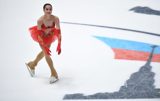 Russian Figure Skating Championships. Women's free skate