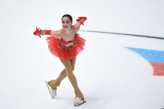 Russian Figure Skating Championships. Women's free skate