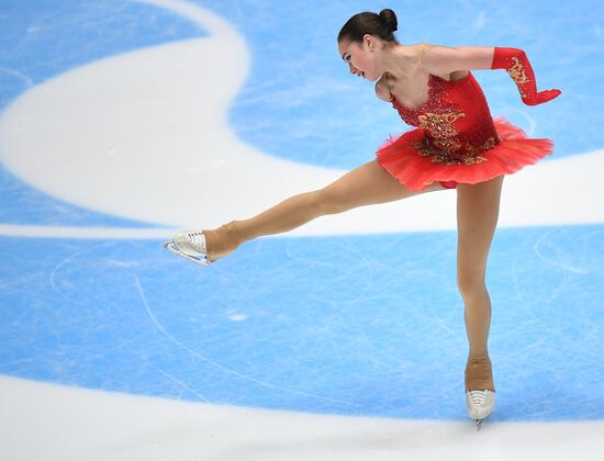Russian Figure Skating Championships. Women's free skate