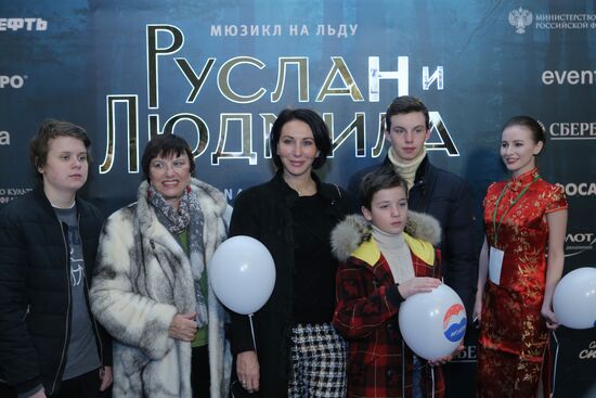 Ruslan and Ludmila musical on ice premiered