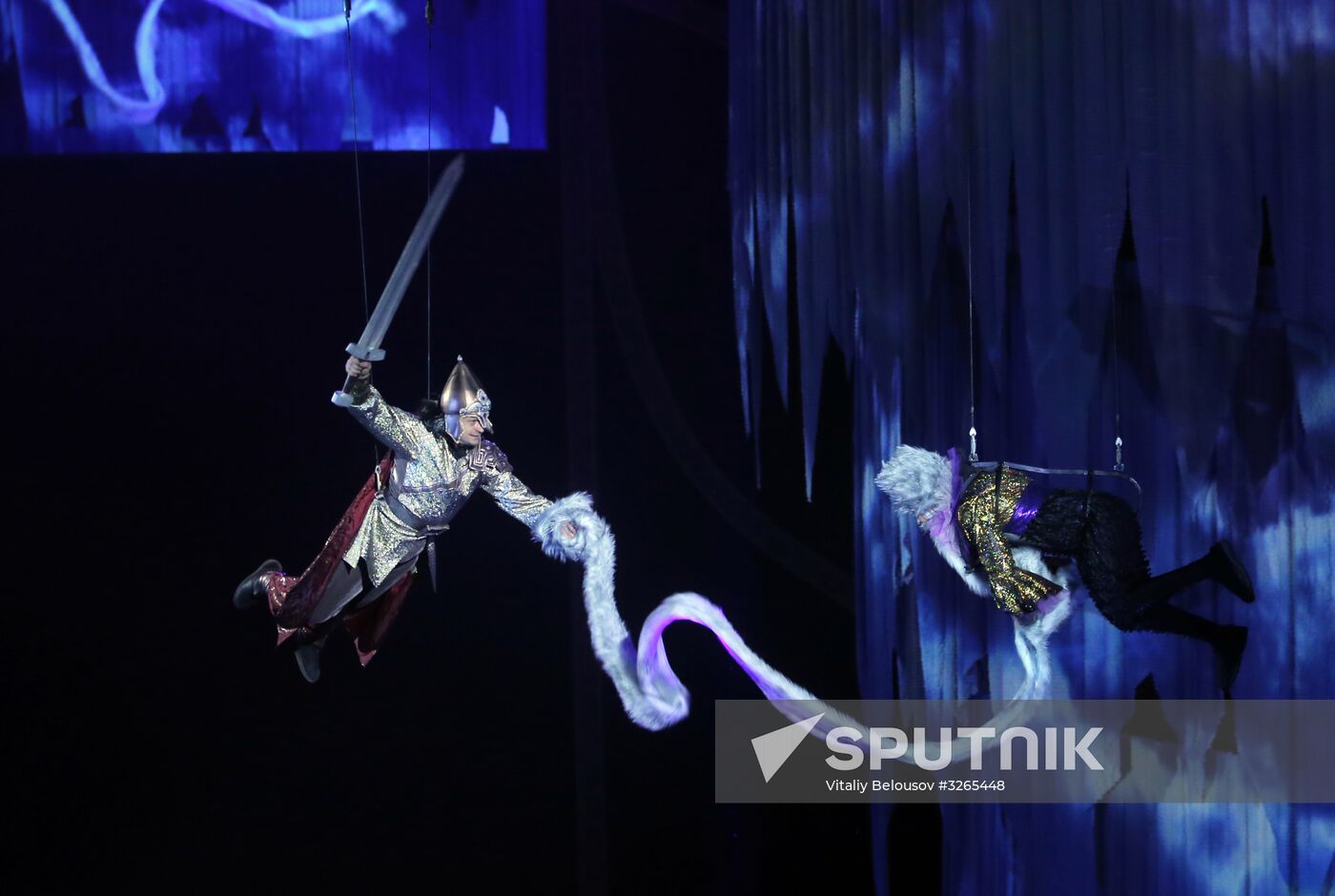 Ruslan and Ludmila musical on ice premiered