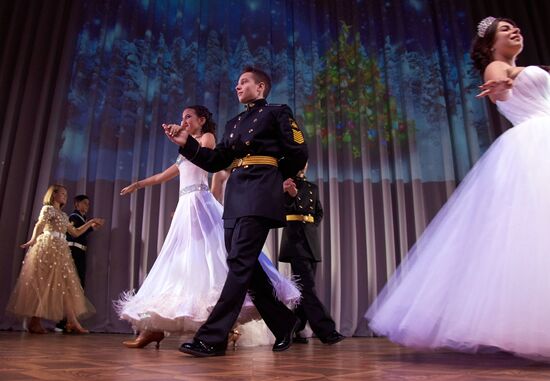 New Year's ball at Sevastpol Nakhmov Naval School