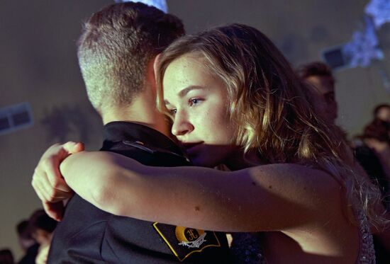 New Year's ball at Sevastpol Nakhmov Naval School