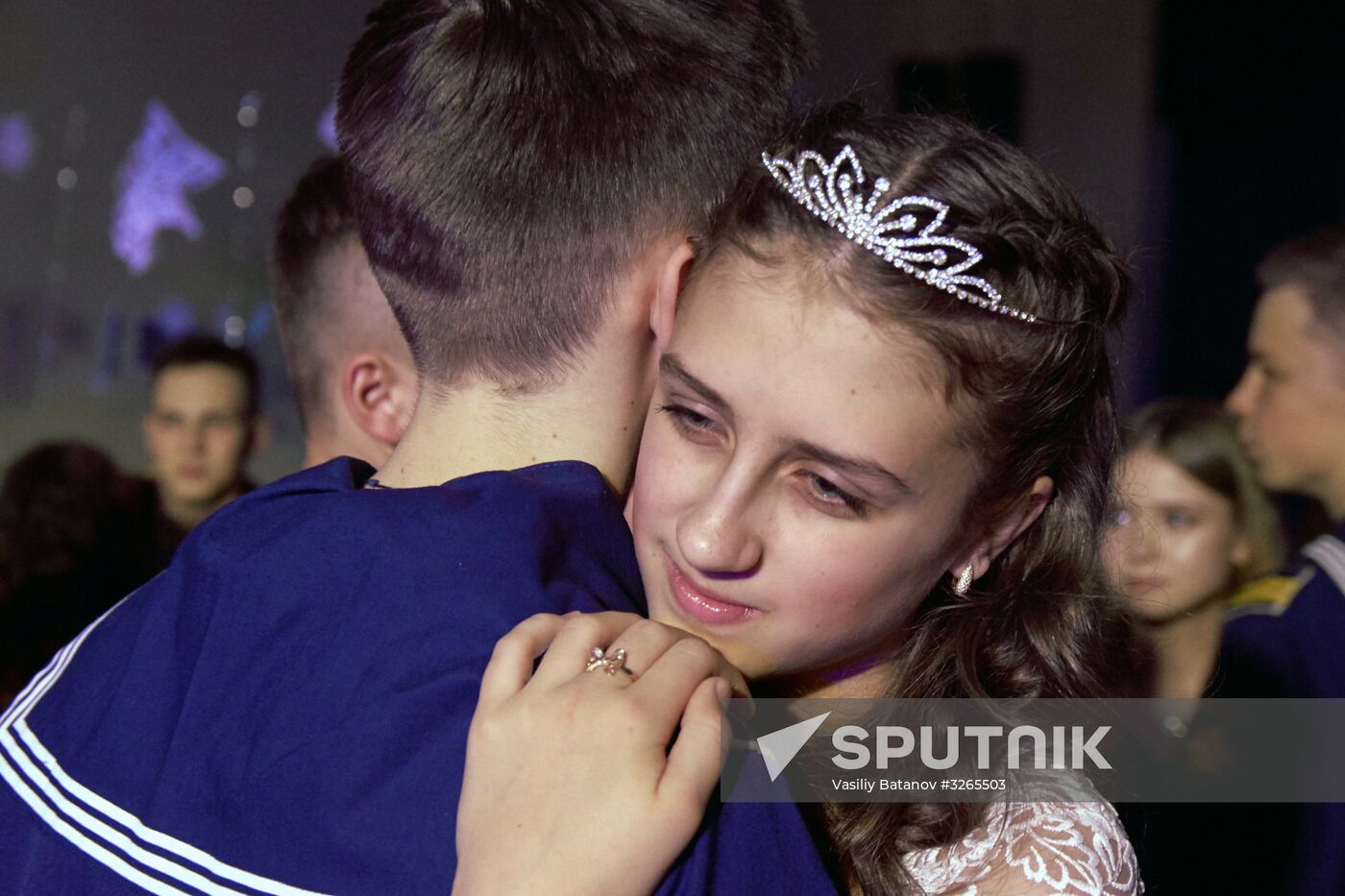New Year's ball at Sevastpol Nakhmov Naval School