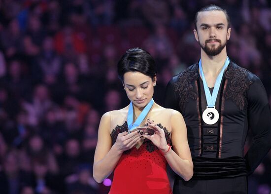 Russian Figure Skating Championships. Awarding ceremony