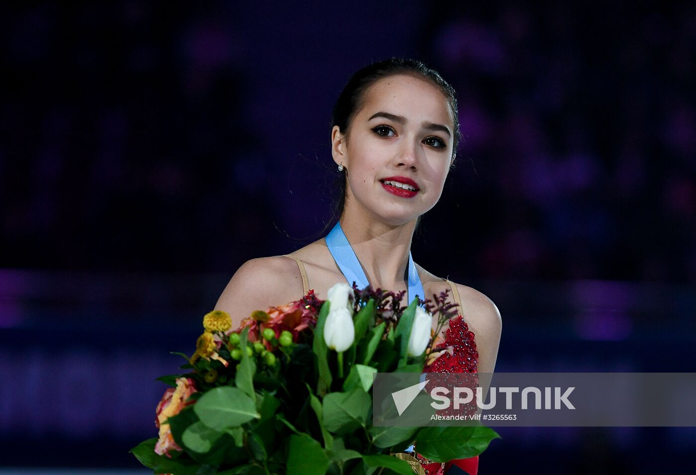 Russian Figure Skating Championships. Awarding ceremony