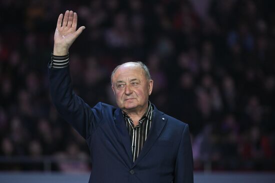 Russian Figure Skating Championships. Awarding ceremony