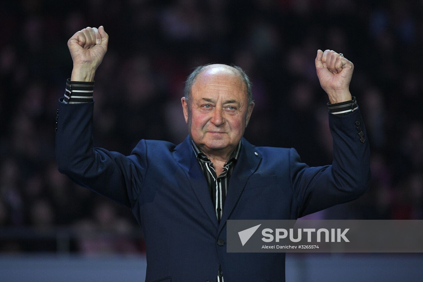Russian Figure Skating Championships. Awarding ceremony