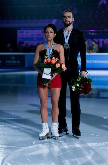 Russian Figure Skating Championships. Awarding ceremony