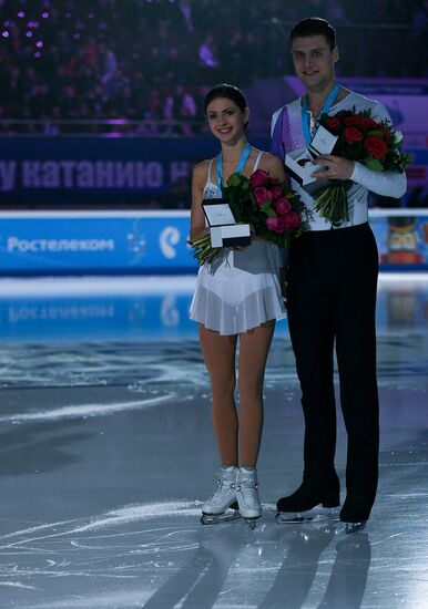 Russian Figure Skating Championships. Awarding ceremony