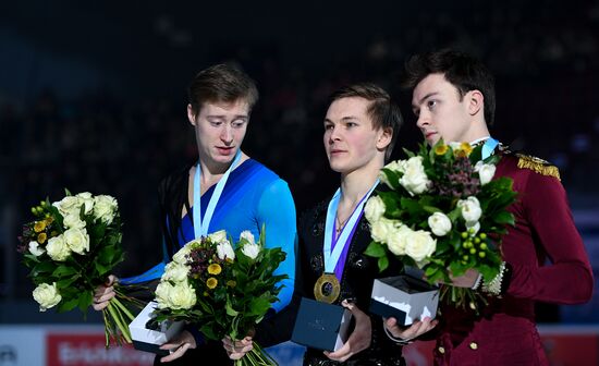 Russian Figure Skating Championships. Awarding ceremony