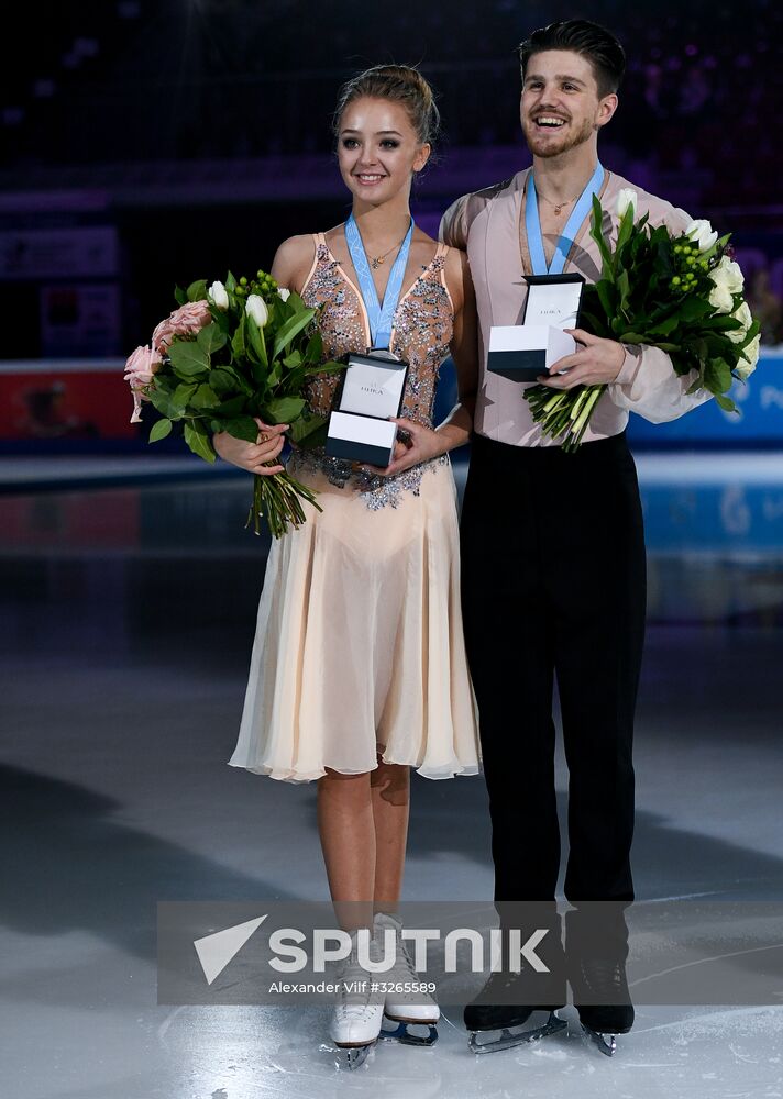 Russian Figure Skating Championships. Awarding ceremony