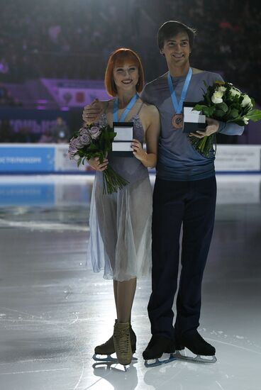 Russian Figure Skating Championships. Awarding ceremony