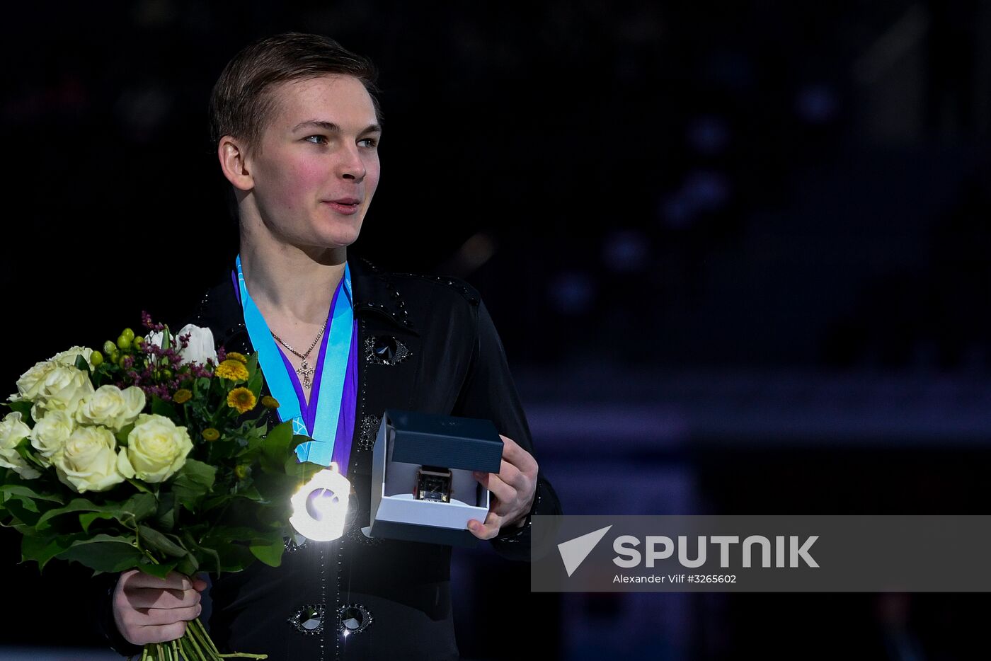 Russian Figure Skating Championships. Awarding ceremony