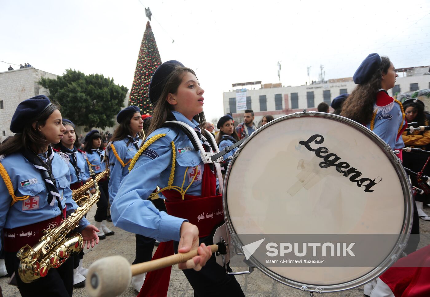 Christmas celebrations in Bethlehem