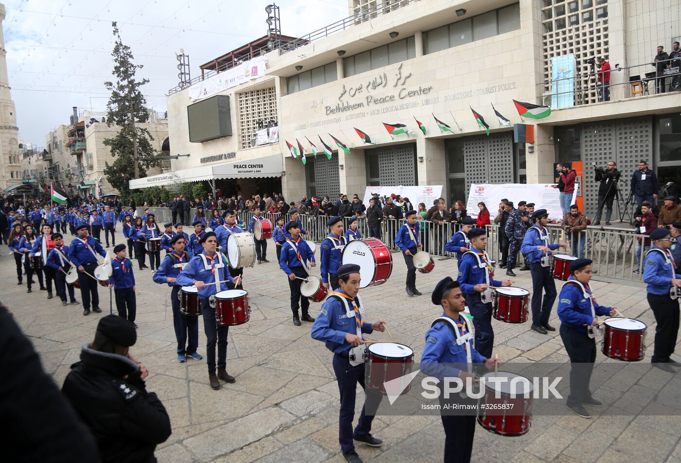 Christmas celebrations in Bethlehem