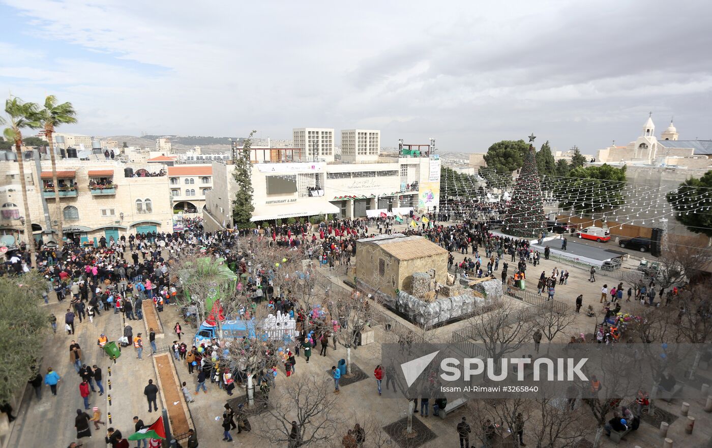 Christmas celebrations in Bethlehem