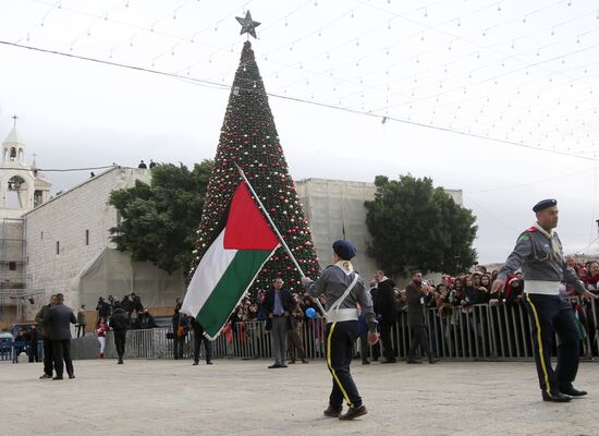 Christmas celebrations in Bethlehem