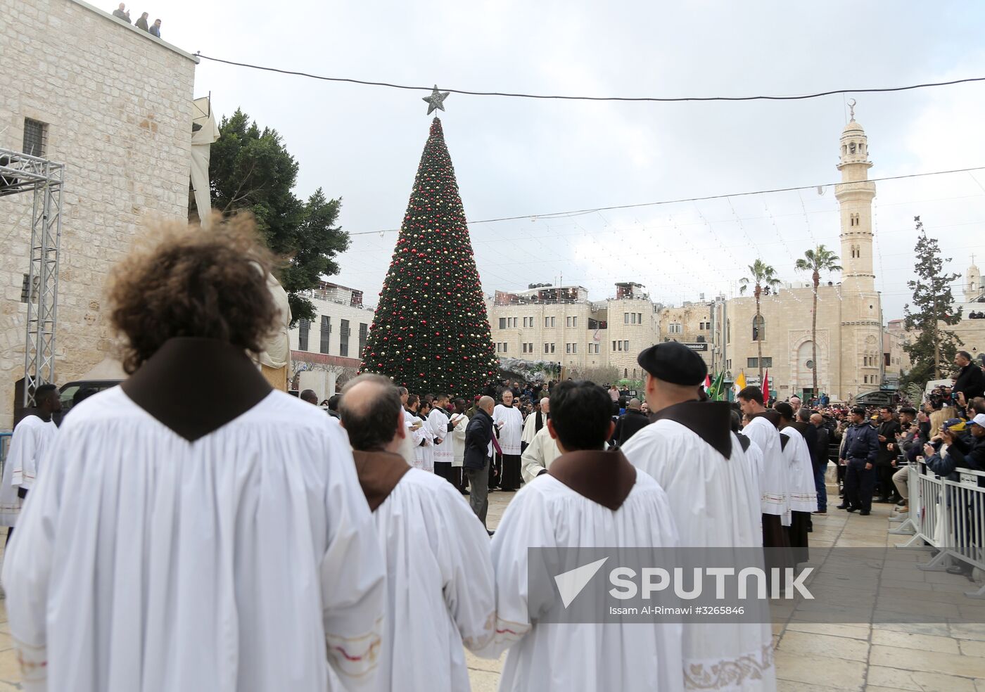Christmas celebrations in Bethlehem
