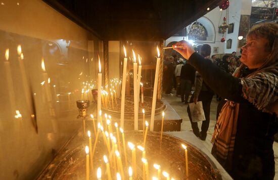 Christmas celebrations in Bethlehem