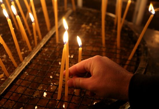 Christmas celebrations in Bethlehem