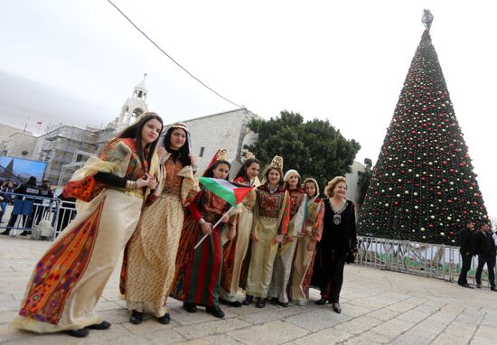 Christmas celebrations in Bethlehem