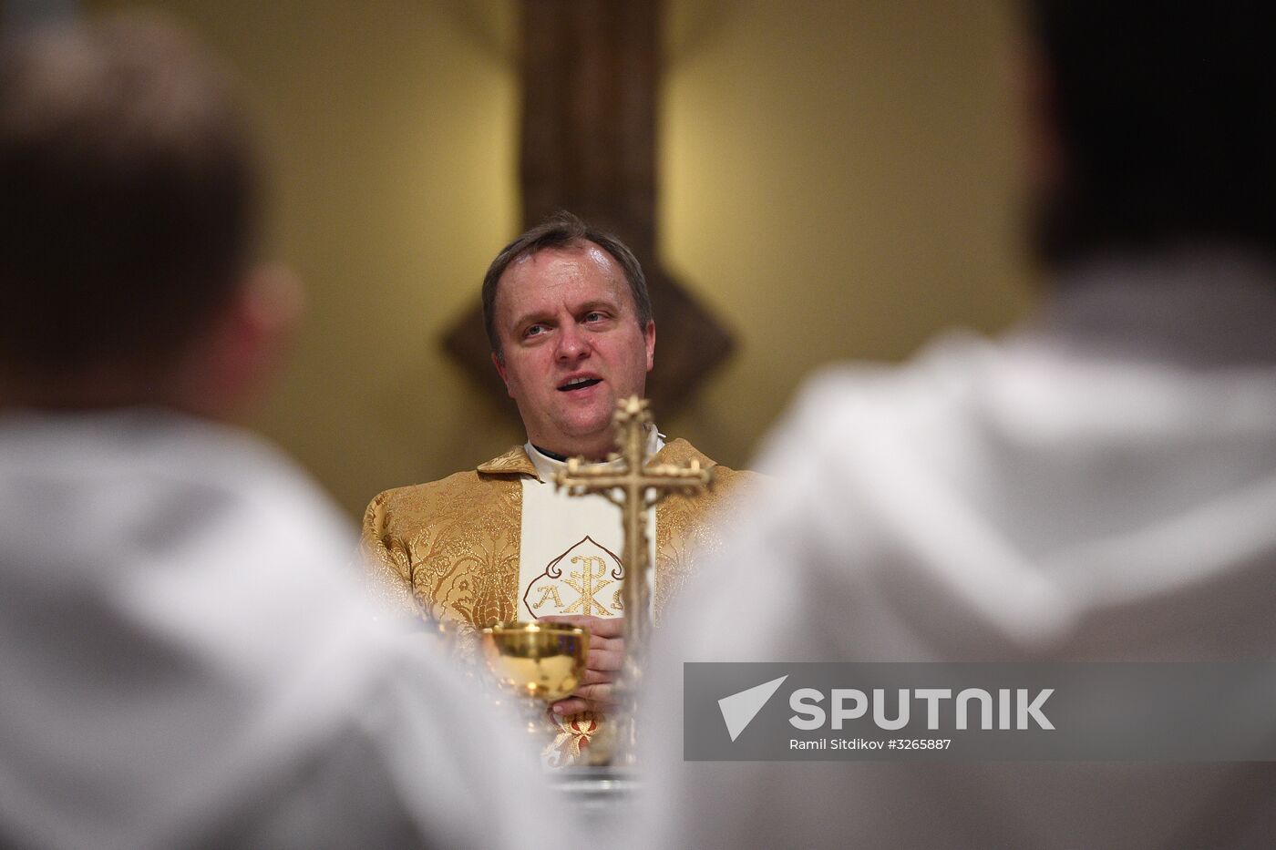 Catholic Christmas celebrations in Moscow