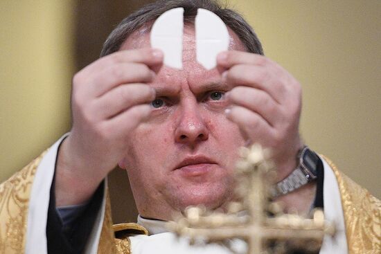 Catholic Christmas celebrations in Moscow