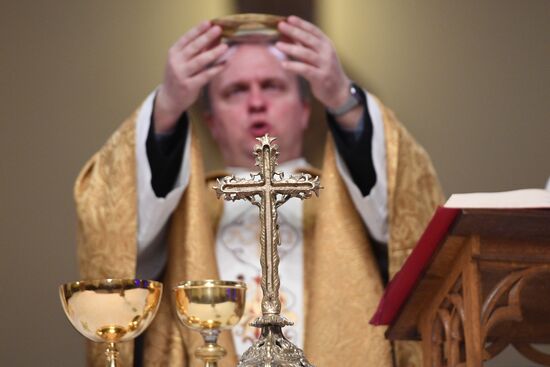 Catholic Christmas celebrations in Moscow