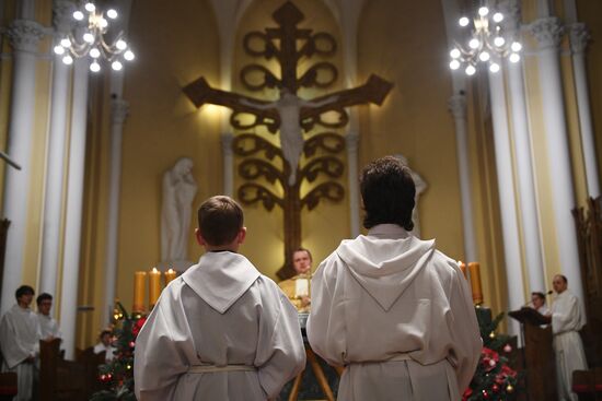 Catholic Christmas celebrations in Moscow