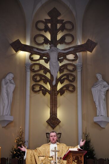 Catholic Christmas celebrations in Moscow