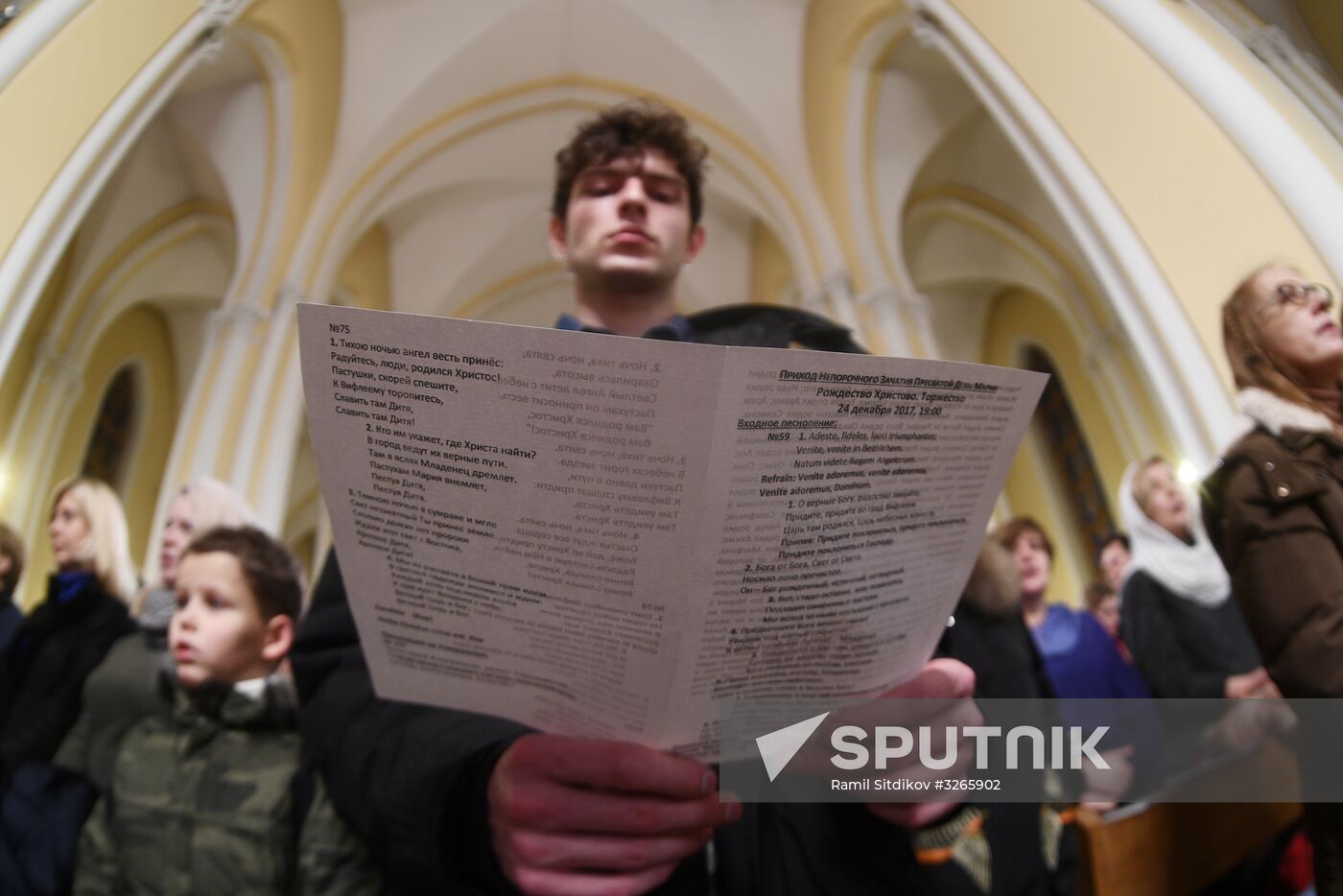 Catholic Christmas celebrations in Moscow