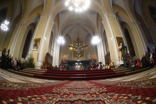 Catholic Christmas celebrations in Moscow