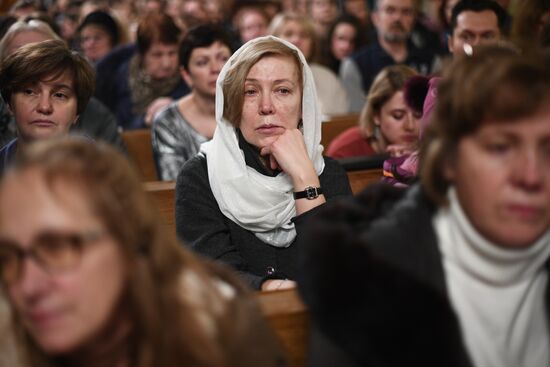 Catholic Christmas celebrations in Moscow