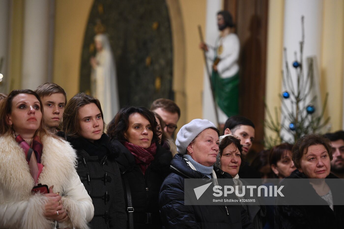 Catholic Christmas celebrations in Moscow