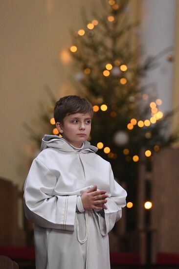 Catholic Christmas celebrations in Moscow