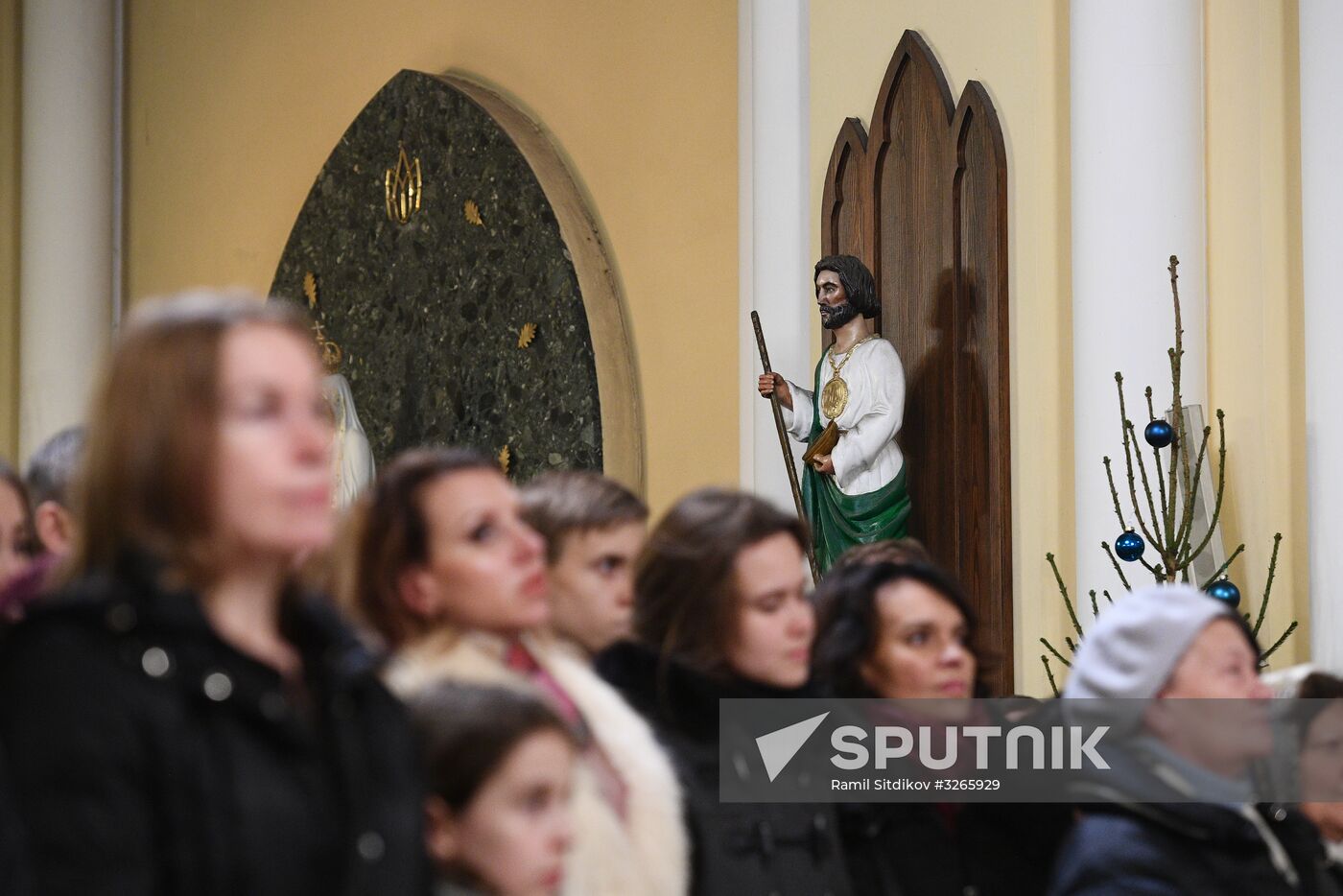Catholic Christmas celebrations in Moscow