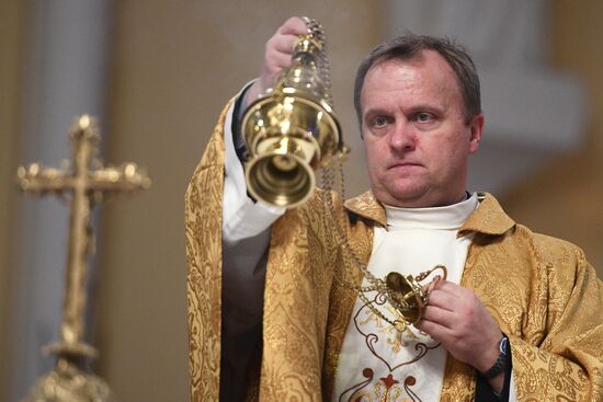 Catholic Christmas celebrations in Moscow