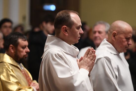Catholic Christmas celebrations in Moscow