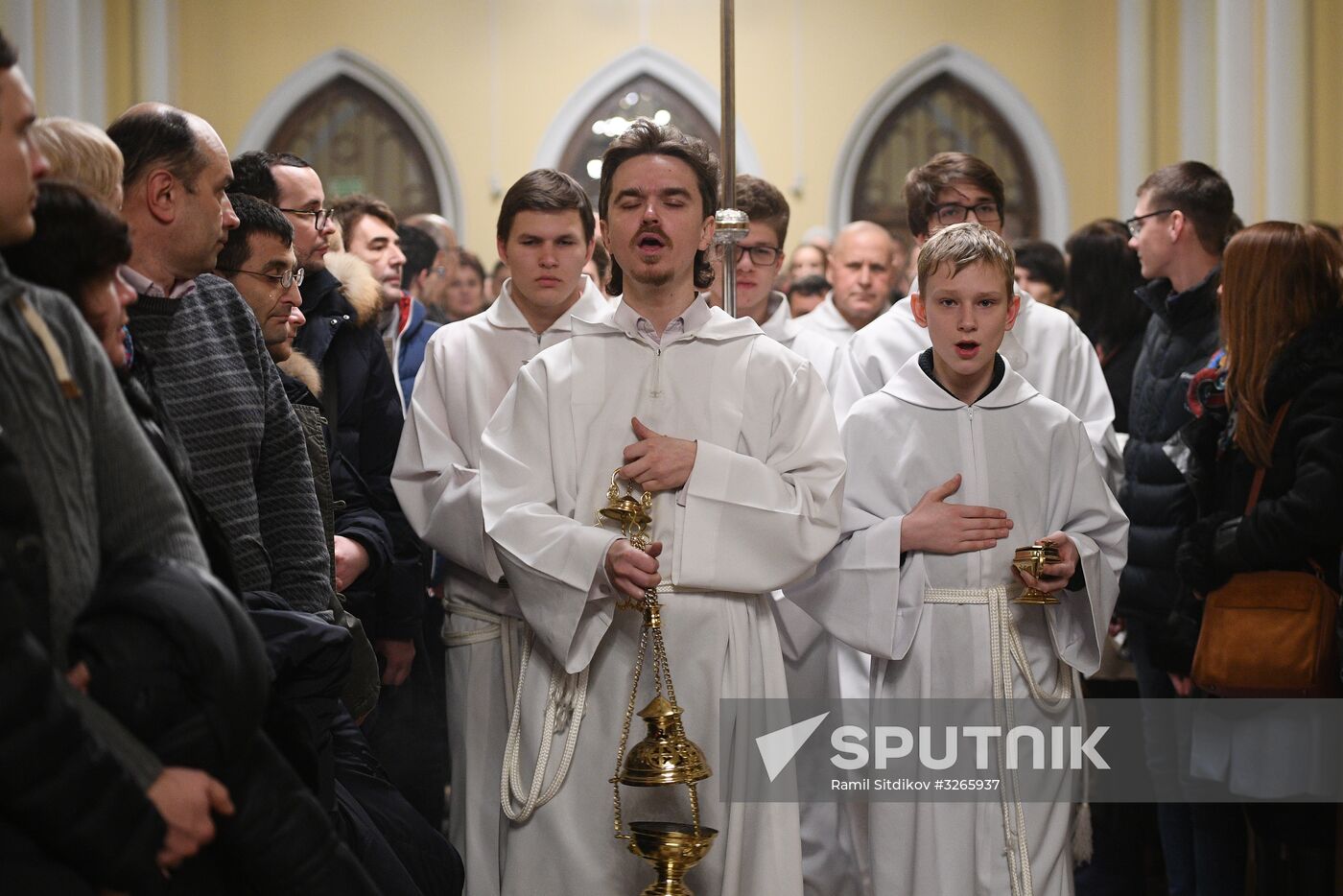 Catholic Christmas celebrations in Moscow