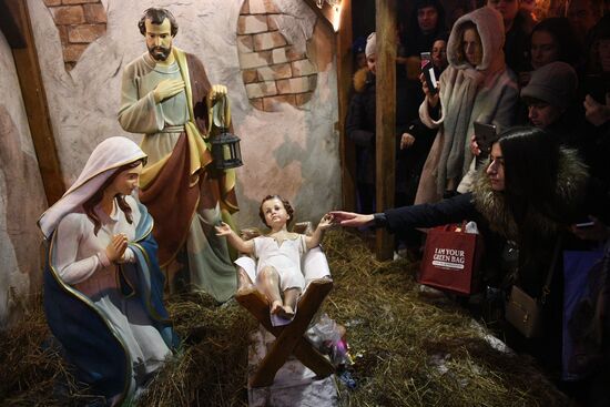 Catholic Christmas celebrations in Moscow